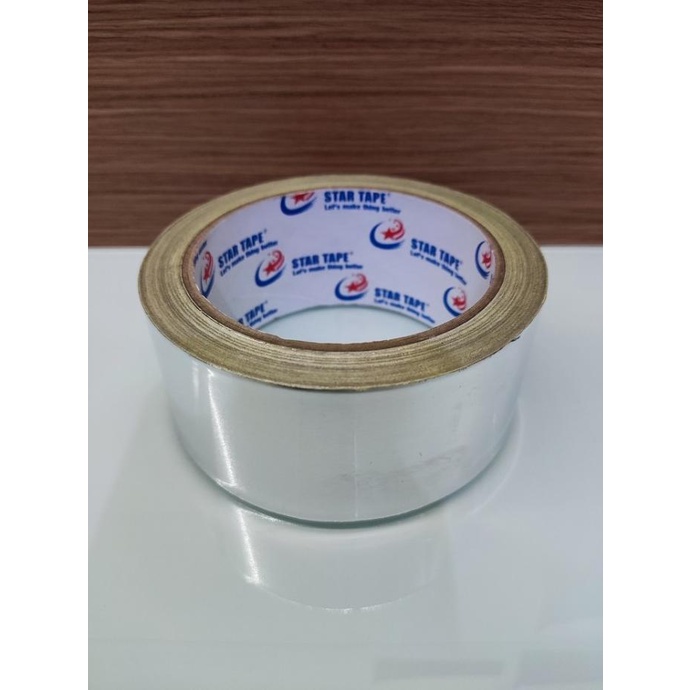 

Lakban Aluminium Foil Star Tape 44 mm x 20 meter sellanorimart