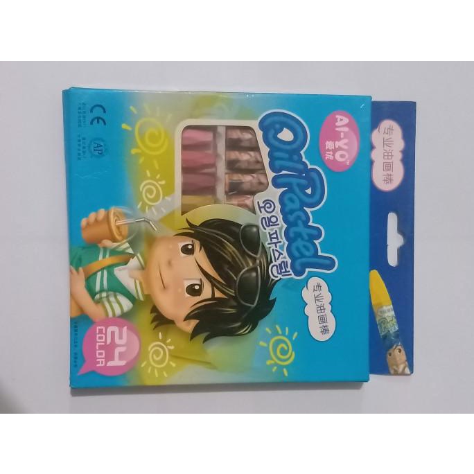 

OBRAL Krayon AI-YO 24 Warna