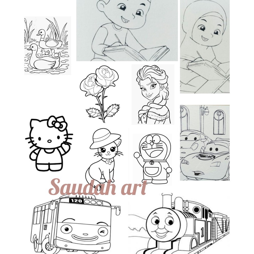 

Harga termurah Kanvas / Canvas Lukis Sketsa 20x20 B6P