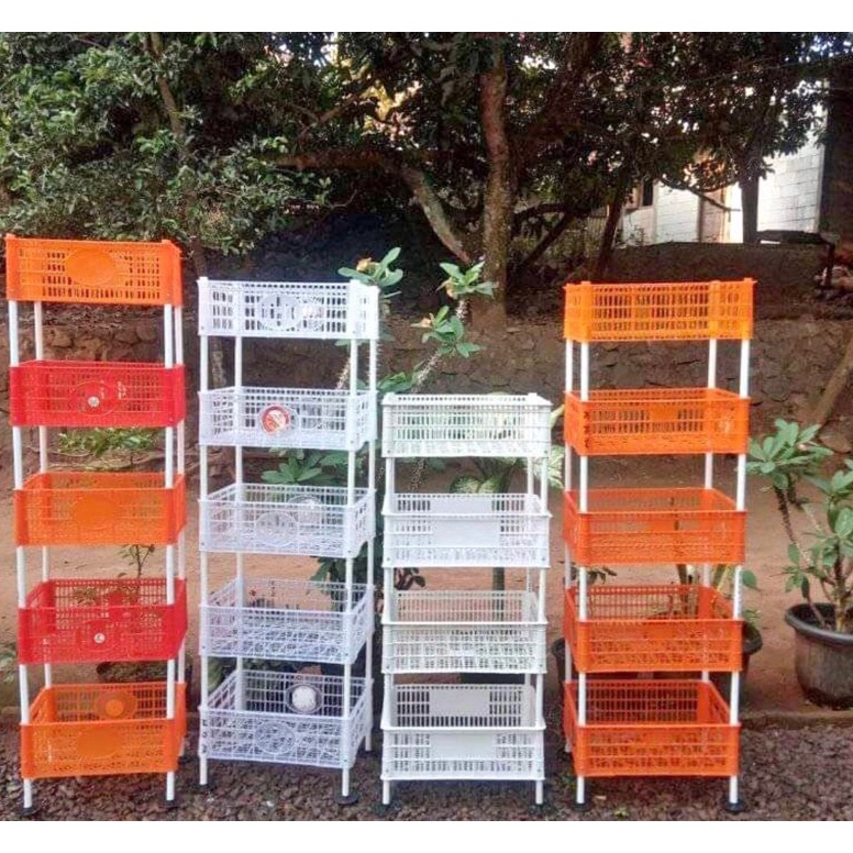 MURAH BANGET. RAK ETALASE WARUNG Rak Warung Rak Keranjang Susun Keranjang Warung Rak Penyimpanan Bar