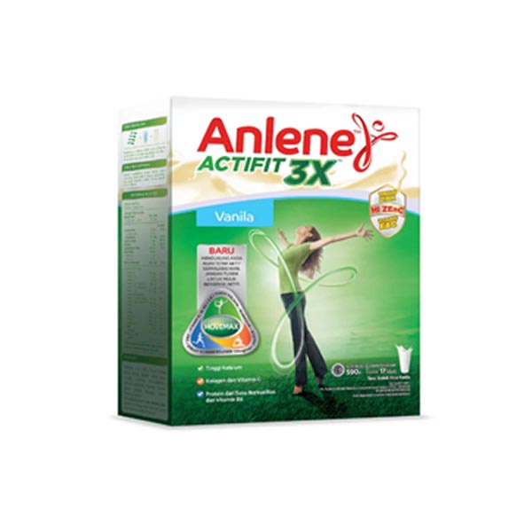 

ANLENE ACTIFIT 3X VANILA 590 GR - SUSU