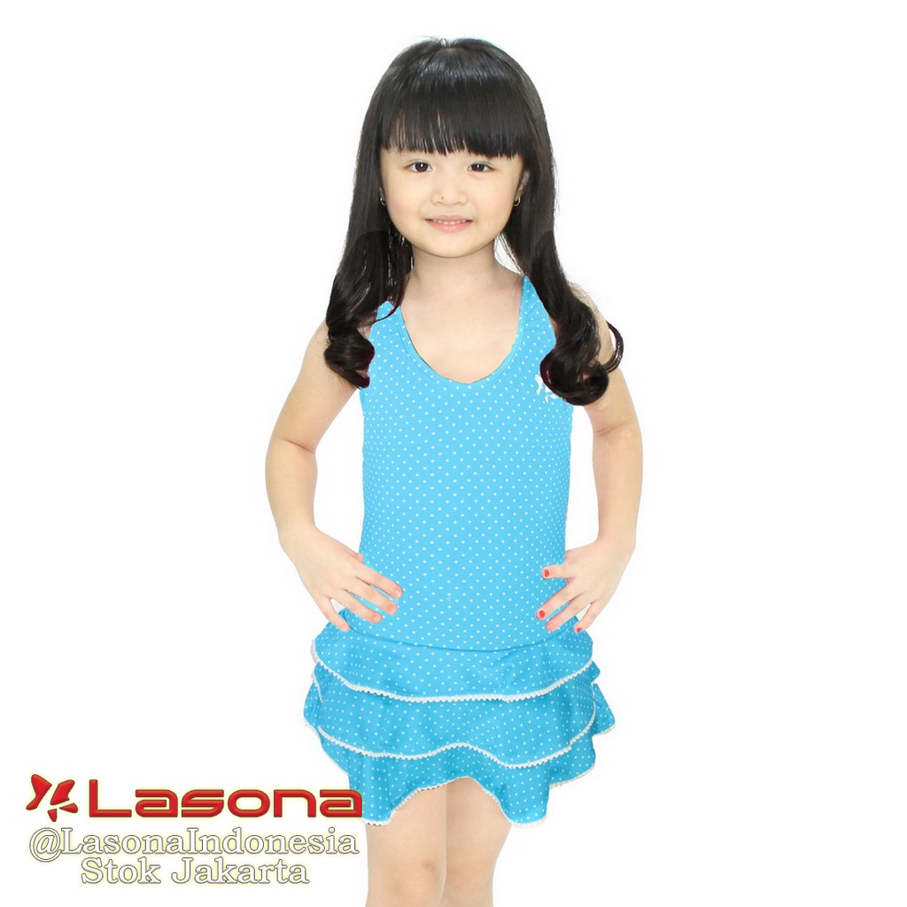 Lasona Kids Swimwear Baju Renang Anak Perempuan SW-D3110J-L0551 Stok SURABAYA