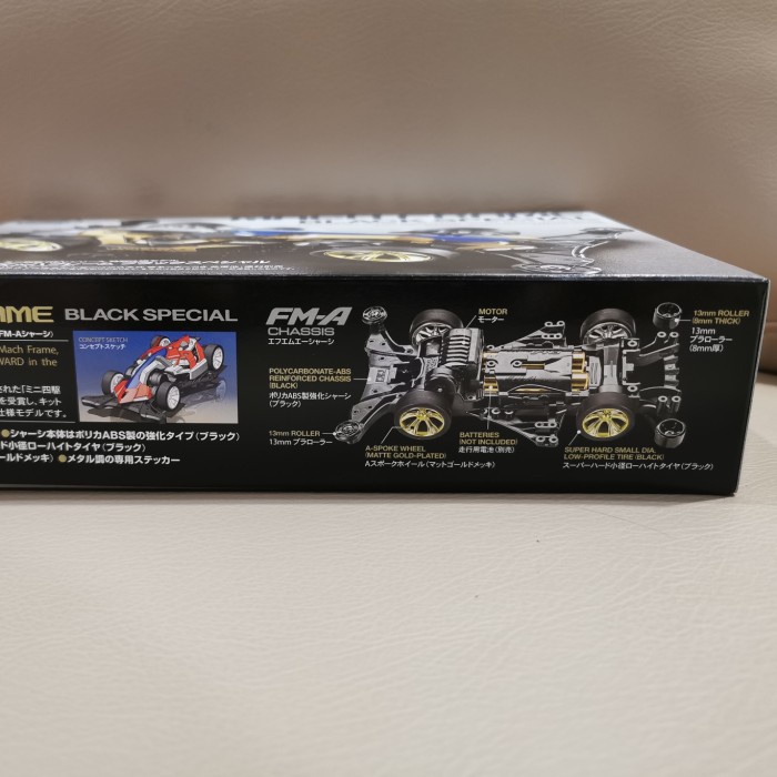 HOT SALE TAMIYA 95587 MACH FRAME BLACK SPECIAL (FM-A CHASSIS) TERLARIS