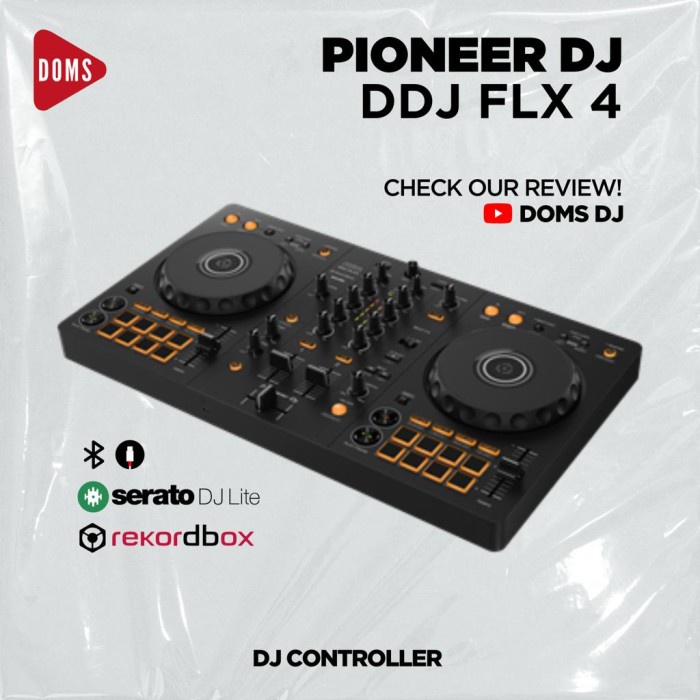 Promo Pioneer Dj Ddj-Flx4 ControllerDoms DjFlx-4