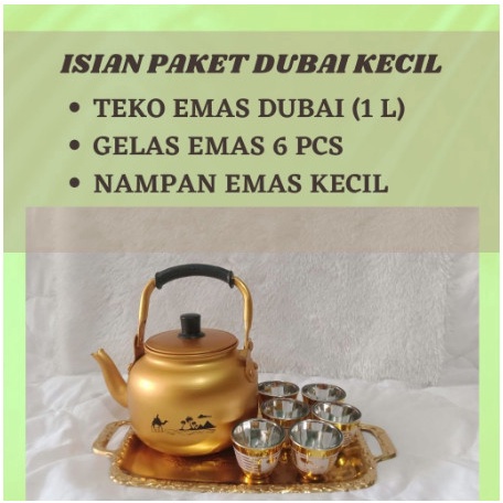 Terlaris ( Cod ) Teko, Gelas Dan Nampan Untuk Air Zam Zam Haji Umroh
