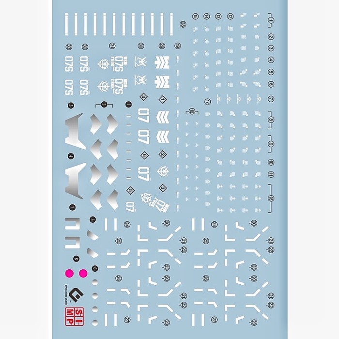 HOT SALE RG ZGOK Z'GOK COMMANDER TYPE/CHAR Z'GOK WATER DECAL EVO SIMP DECAL TERLARIS