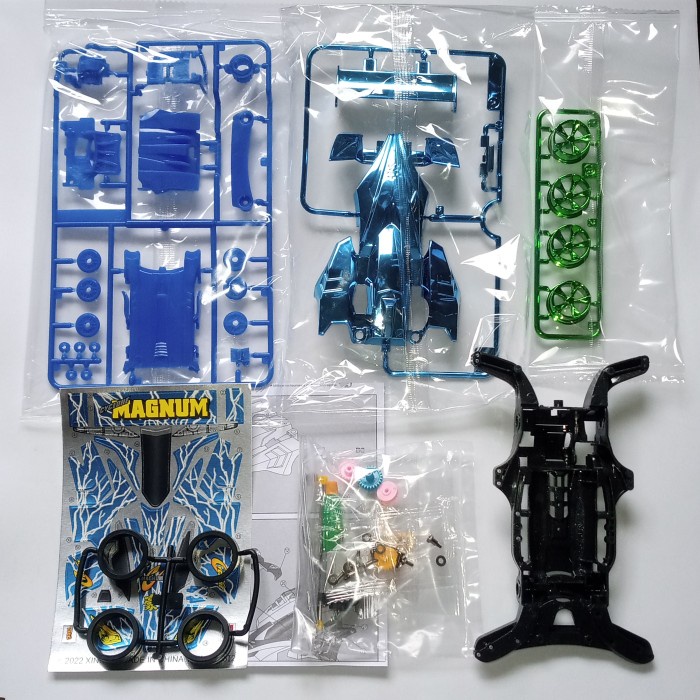 HOT SALE TAMIYA MINI 4WD MERK DAXING CYCLONE MAGNUM BLUE METALLIC VER. TERMURAH