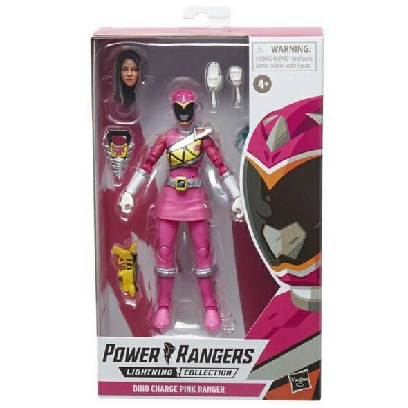 Power Rangers Lightning Dino Charge Pink Figure - HPRF4505