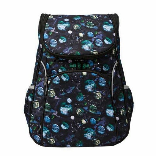 Smiggle Bag Mirage Access Reflect Backpack Tas Ransel - Black
