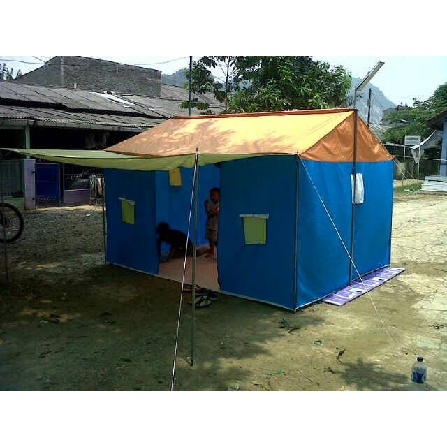 obral Tenda Pramuka Posko Regu kap 12 siswa/10 dewasa latex