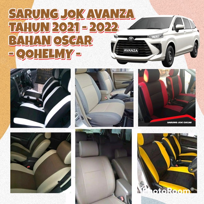 Terlaris Sarung Jok Avanza Veloz 2021 - 2022 Bahan Oscar