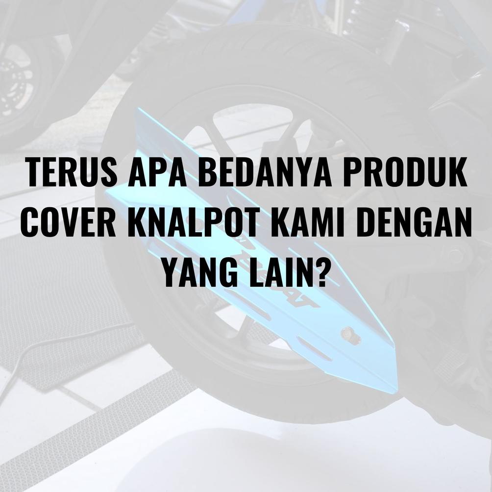Promo Cover Knalpot Vario 125 150 All Vario Tutup Knalpot Vario Aksesoris Vario Tameng Kenalpot Cove