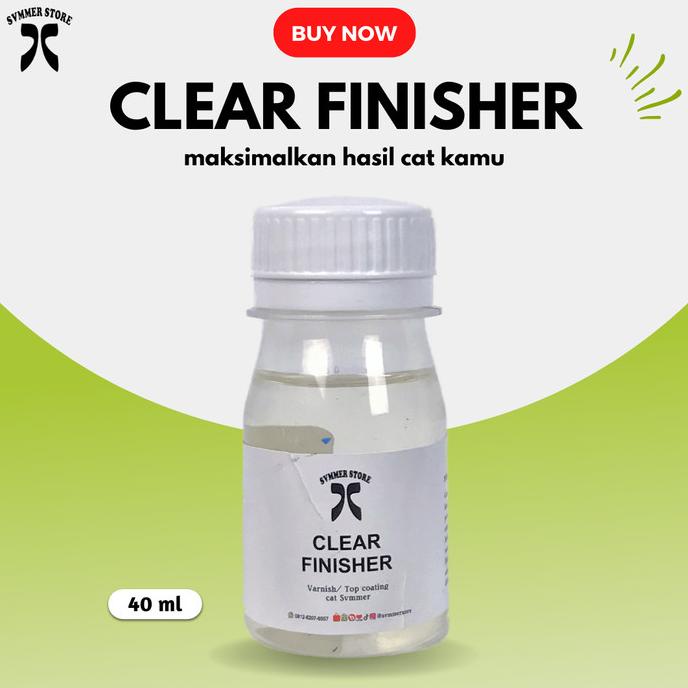 

Clear Finisher Cat Sepatu Cat Akrilik Leather Paint Cat Kanvas