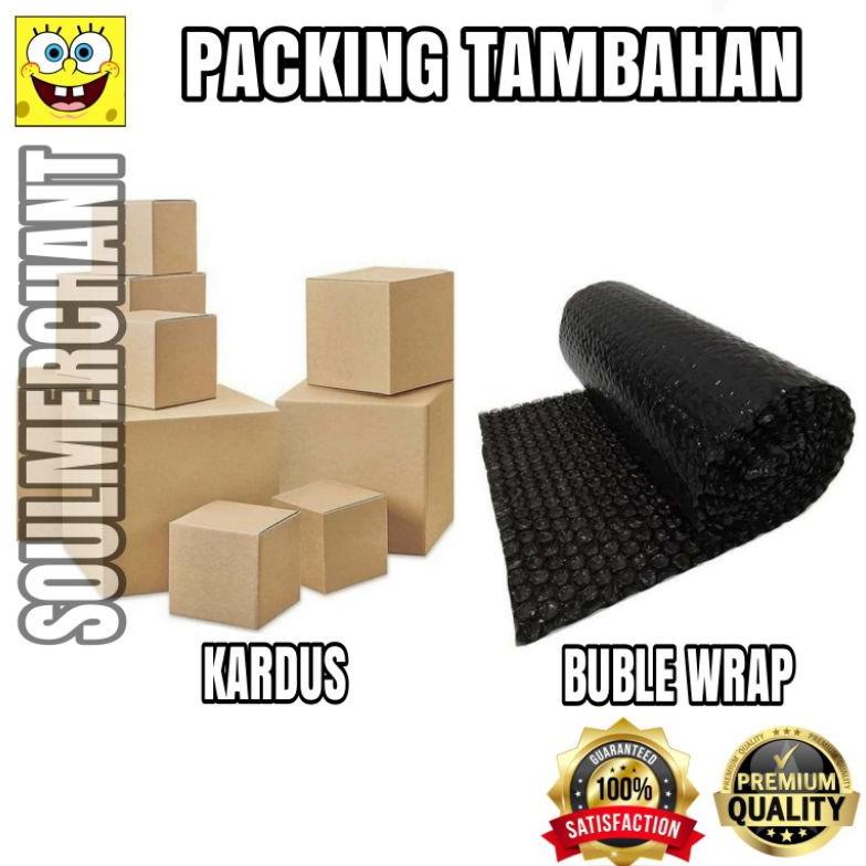 

Dus Packing Paking Packaging Tambahan Kardus Buble Wrap - Pelindung Paket Fragile