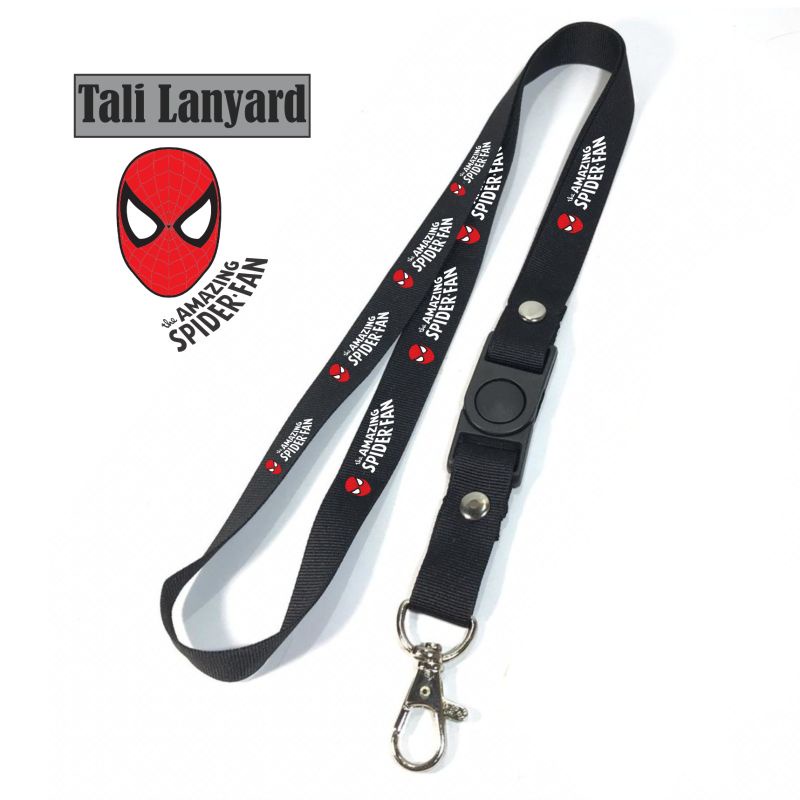 

Lanyard pods AMAZING SPIDER - FAN tali lanyard MARVEL gantungan kunci name tag id card kartu nama / lanyard podss vapee gantungan / bisa cod lanyard best seller lanyard hitam lanyard murah / oring lengkap