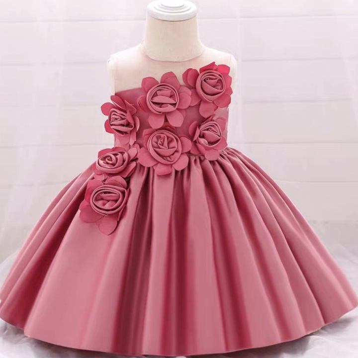 BOOMING|| INCESSBABY Dress Pesta Anak Perempuan Import Gaun Anak Perempuan Import Pesta Gaun Pesta A