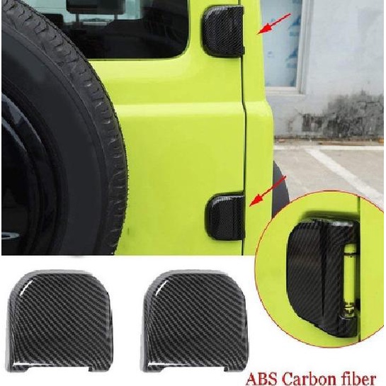 Cover Engsel Pintu Jimny JB74 Belakang Carbon | Aksesoris Jimny JB74