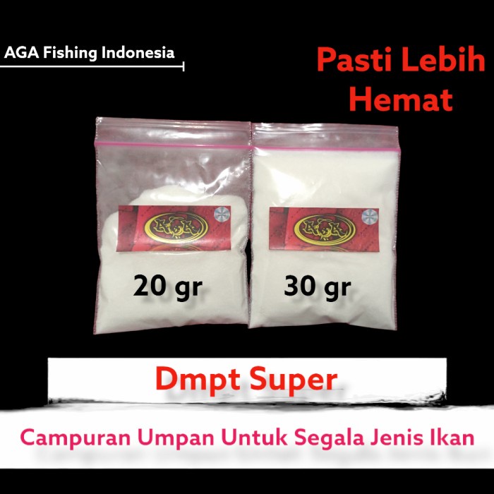 DMPT Super Kemasan Sedang 20gr / 30gr Vanili Jerman