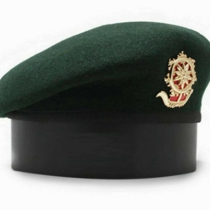 Terlaris Baret Tni Ad (Baret Kostrad + Emblem -55)