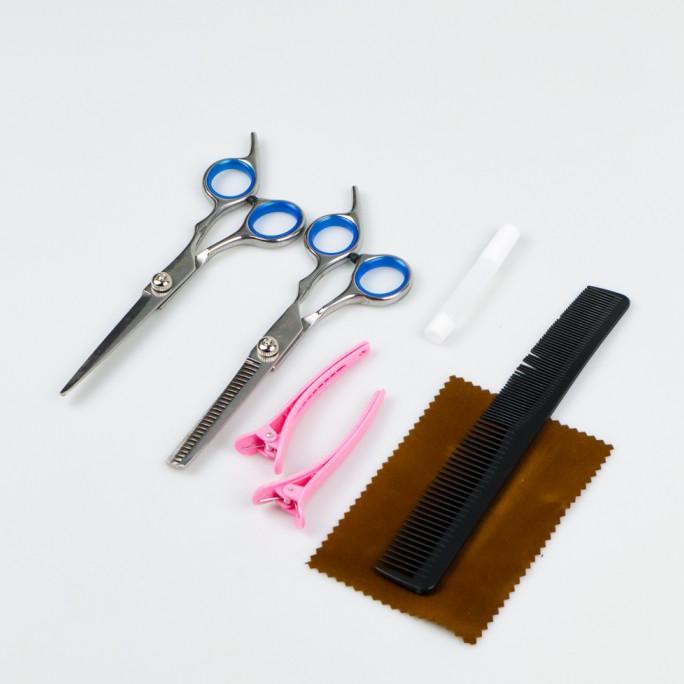 Set Alat Gunting Rambut Salon Barbershop Alat Potong Rambut Salon