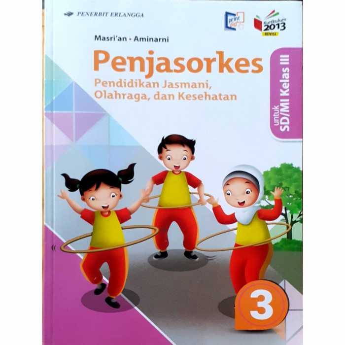 HOT SALE PENJASORKES PJOK KELAS 3 PENERBIT ERLANGGA TERLARIS