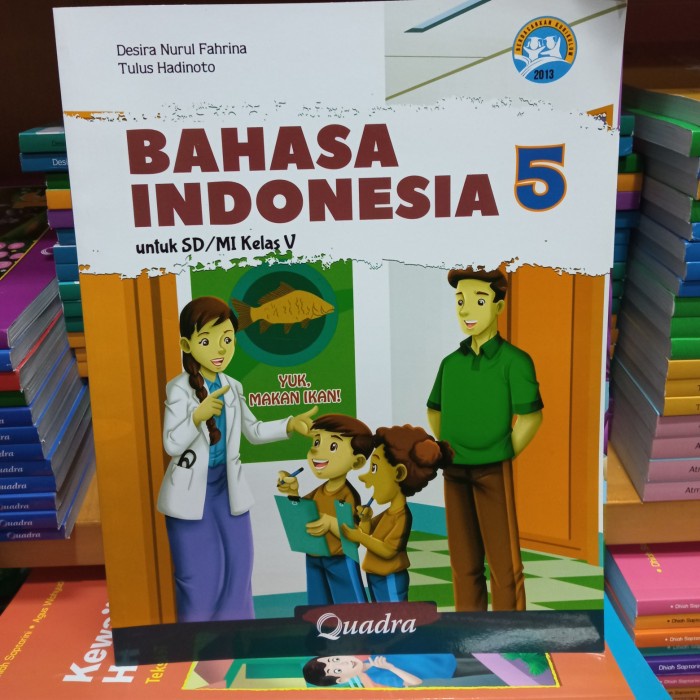 FLASH SALE BAHASA INDONESIA SD MI KELAS 5 REVISI K13 QUADRA TERMURAH