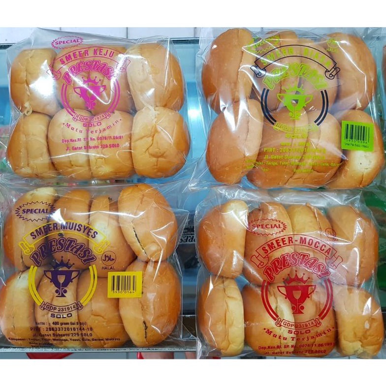 

Kemasan Baru.. Roti Smeer Semir Prestasi Solo 100