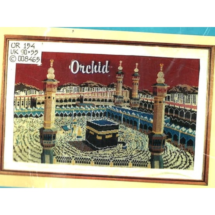 PROMO KRISTIK WOL ORCHID 154 KABAH MEKKAH TERLARIS