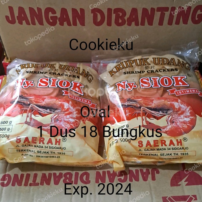 

Kerupuk Udang Ny Siok 500Gr