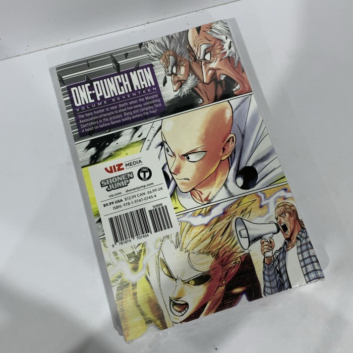 FLASH SALE ONE PUNCH MAN VOL 17 ONE YUSUKE MURATA VIZ MEDIA KOMIK ENGLISH MANGA TERBARU