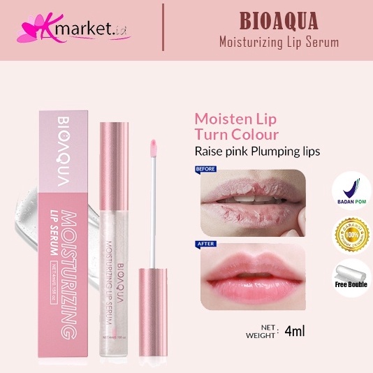 Jual [BPOM] BIOAQUA Moisturizing Lip Serum | BIOAQUA Lip Serum | Pelembab bibir BPOM Laris