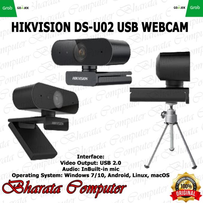 Web Camera Hikvision DS-U02 Hikvision 2MP 1080P Webcam