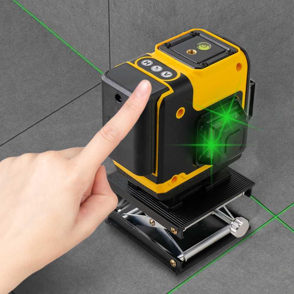 Alat Ukur Laser Pasang Keramik Lantai Dinding Akurat Presisi 12 Garis