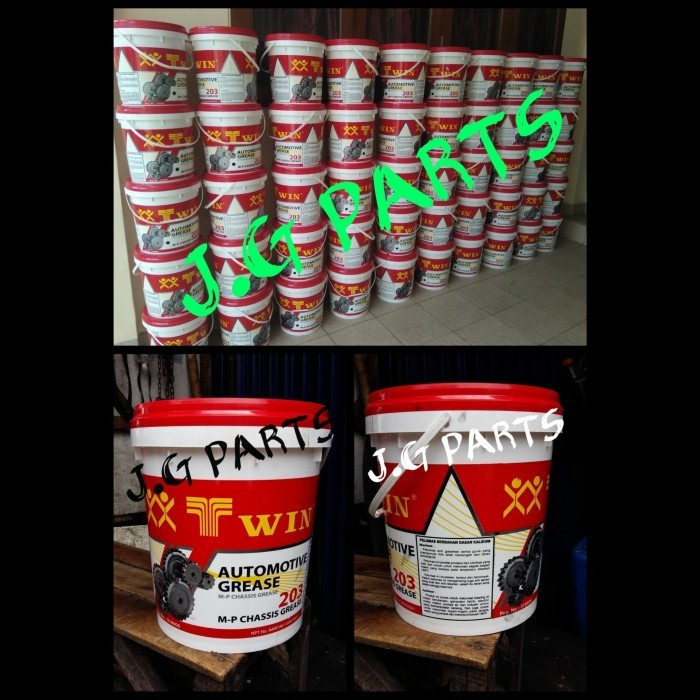Terlaris Chassis Grease/Stempet/Pelumas/Gemuk - Win/Twin 15 Kg/ 1 Pail