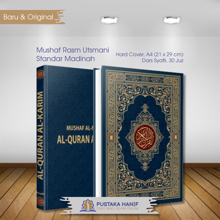 Bestseller Mushaf Al Madinah A4 Rasm Utsmani Alquran Besar