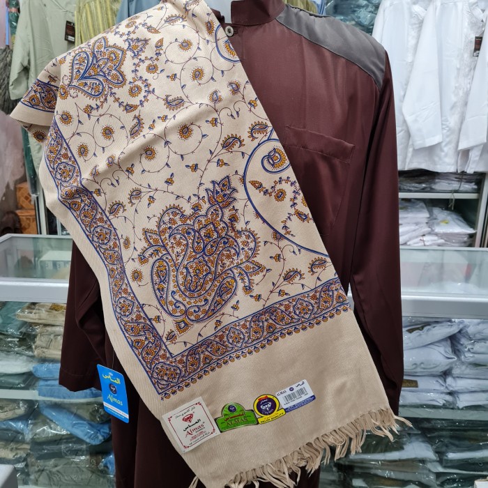 Bestseller Sorban Kashmiri Almas Motif Batik Print