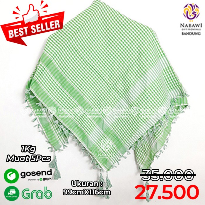 Bestseller Sorban Arab Istanbul/Surban Sorban Haji/Sorban Tenun/Oleh Oleh Haji