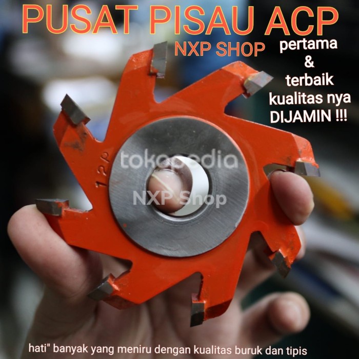 

Terlaris Pisau Potong Acp Model V 8 Mata / 8T Groving Acp Alumunium / Bending