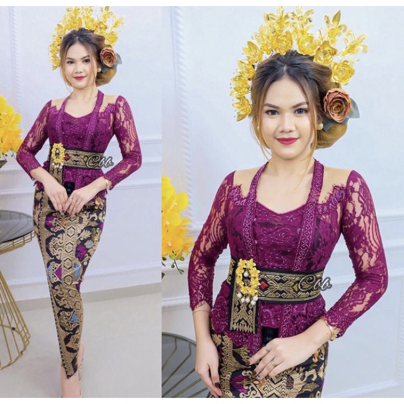 kebaya payet tile