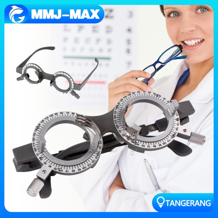 Best Seller Trial Frame Periksa Mata/Trial Frame Kacamata/Optical Trial Lens Frame