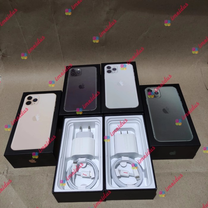 

Bestseller Box Kotak Dus Iphone 11 Pro Pro Max With Charger