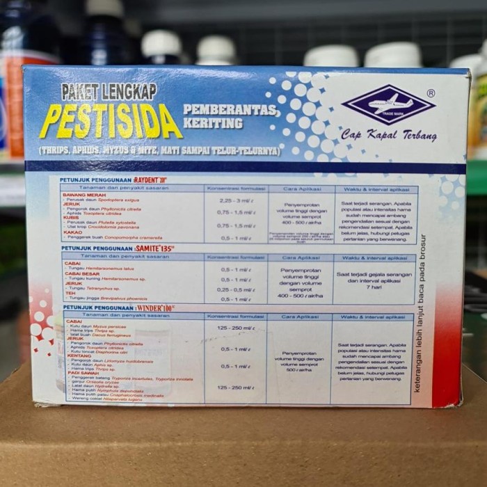MUST HAVE PAKET LENGKAP PESTISIDA UNTUK OBAT KERITING TANAMAN CABE TERBARU