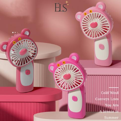 Baru Update Elsa Kipas Angin Portable Mini Charger Lotso