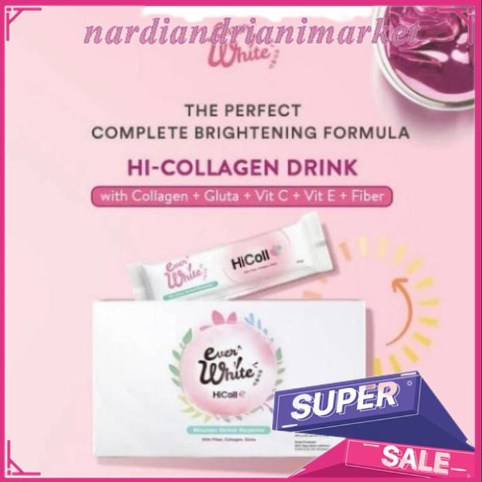 

EVERWHITE MINUMAN SERBUK HI COLLAGEN ISI 20 SACHET DIJAMIN GRATIS ONGKIR