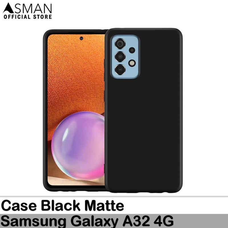 Ultraslim Samsung Galaxy A32 4G | Soft Case Black Matte - Black