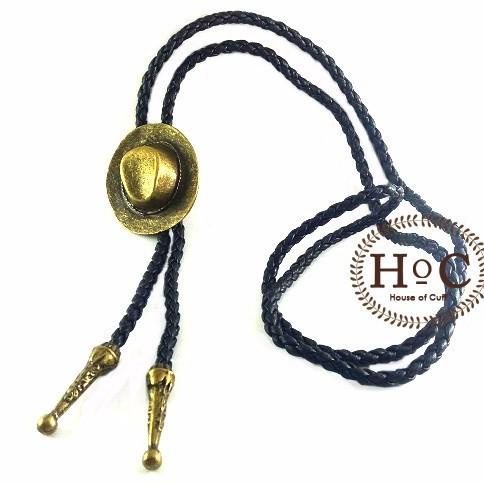 DASI BOLO TIE COWBOY BRONZE BOLO