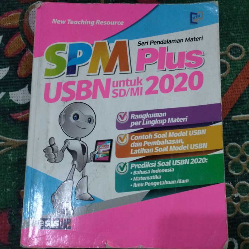 

SPM Plus USBN untuk SD/MI 2020 ESIS || Seri Pendalaman Materi berisi soal soal SD Termasuk Kunci Jawaban