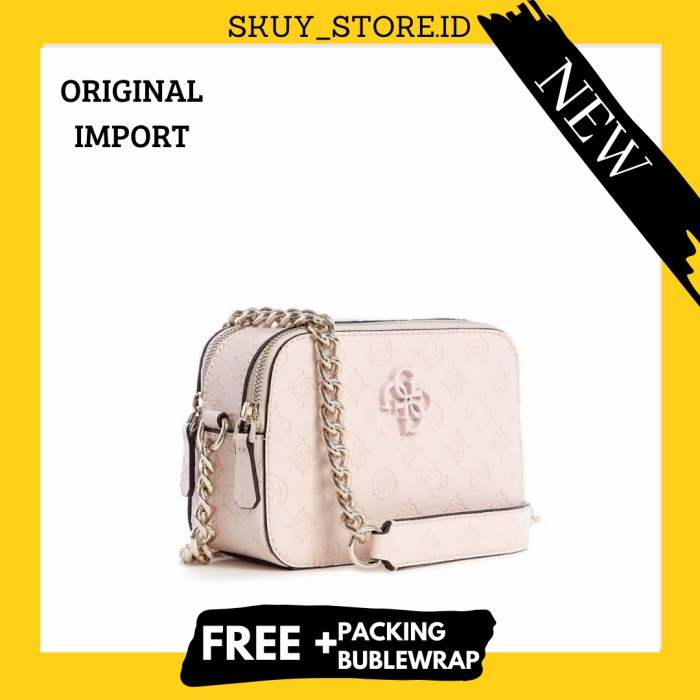 DISKON SPESIAL TAS WANITA GUESS NOELLE CROSSBODY BAG BRANDED ORIGINAL IMPORT CL066 TERMURAH