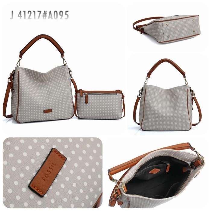DISKON SPESIAL TAS BATAM WANITA IMPORT BRANDED/FOSSIL PREMIUM MOTIF 41217#A095 TERLARIS
