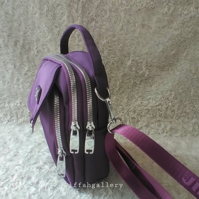 FLASH SALE TAS SLEMPANG WANITA TAS SLEMPANG WARNA UNGU JIELSHI TERLARIS